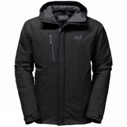 Jack Wolfskin Mens Troposphere Jacket Black